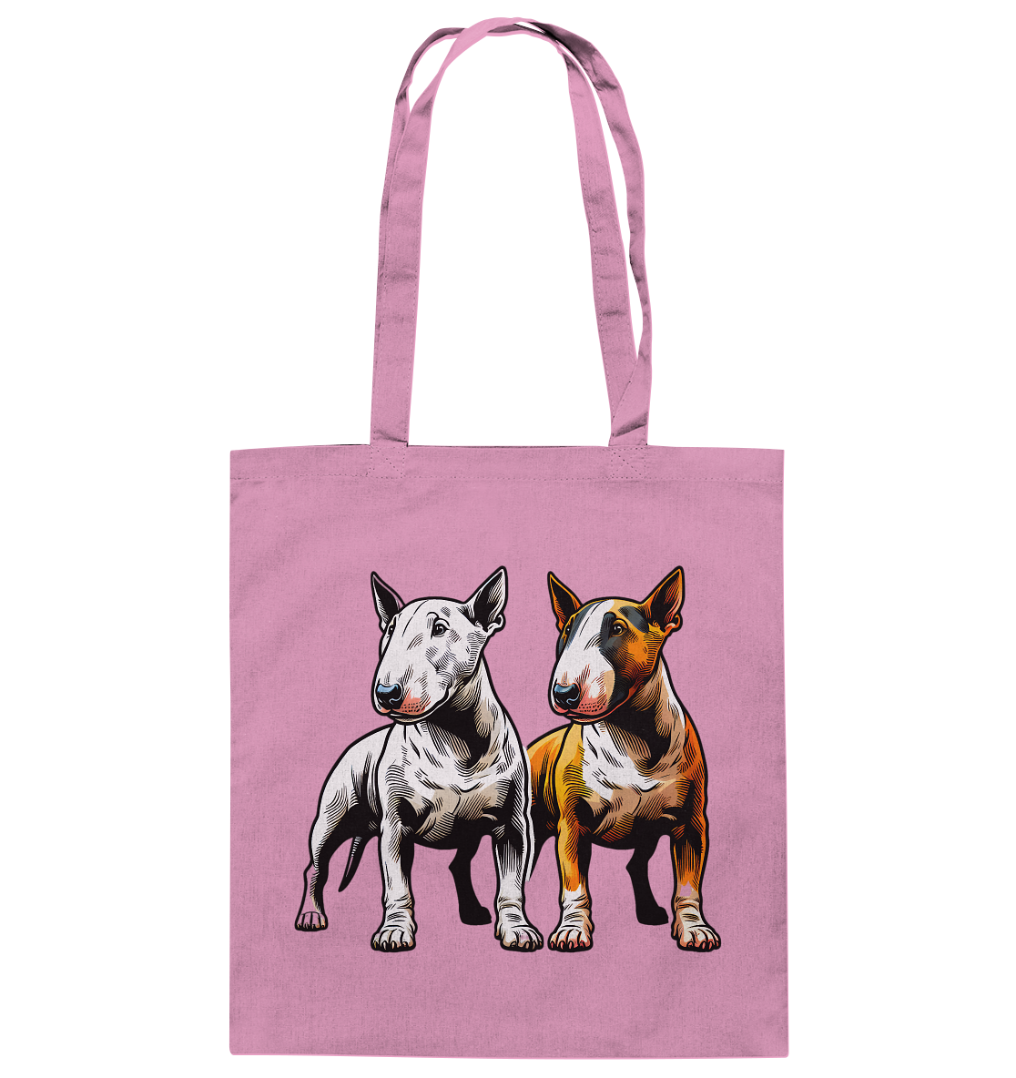 Bullterrier, Miniatur Bullterrier  - Baumwolltasche