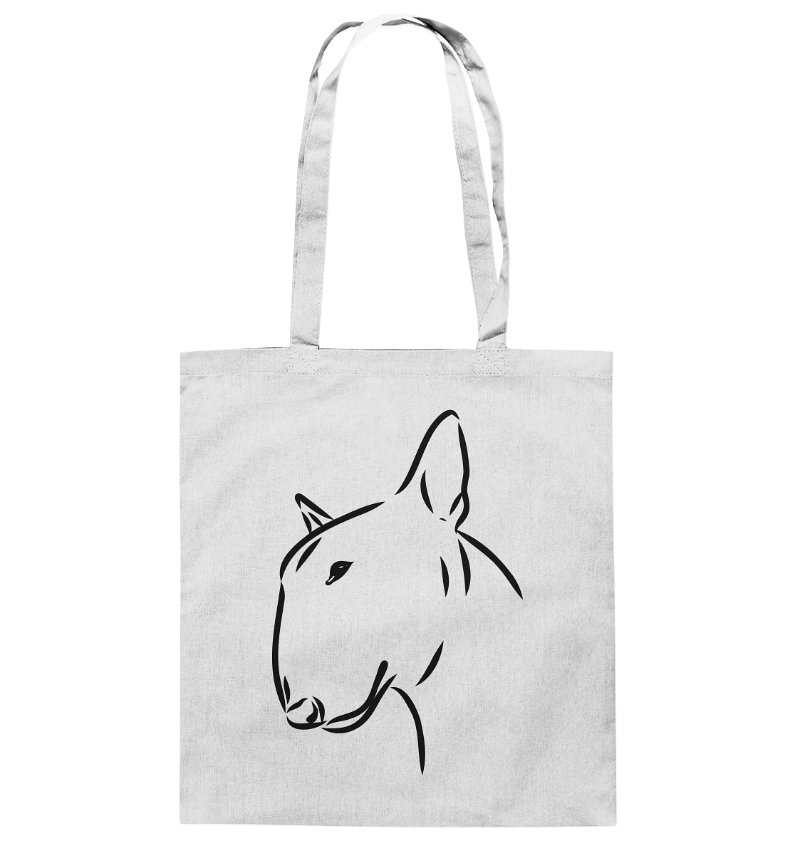Bullterrier, Miniatur Bullterrier  - Baumwolltasche