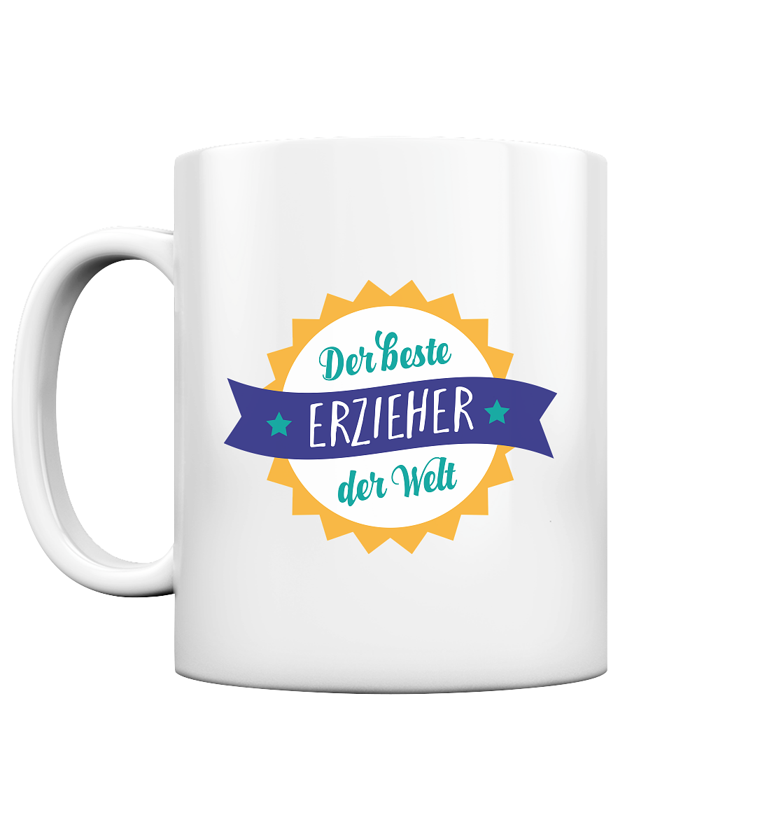 Der beste Erzieher der Welt - Tasse glossy