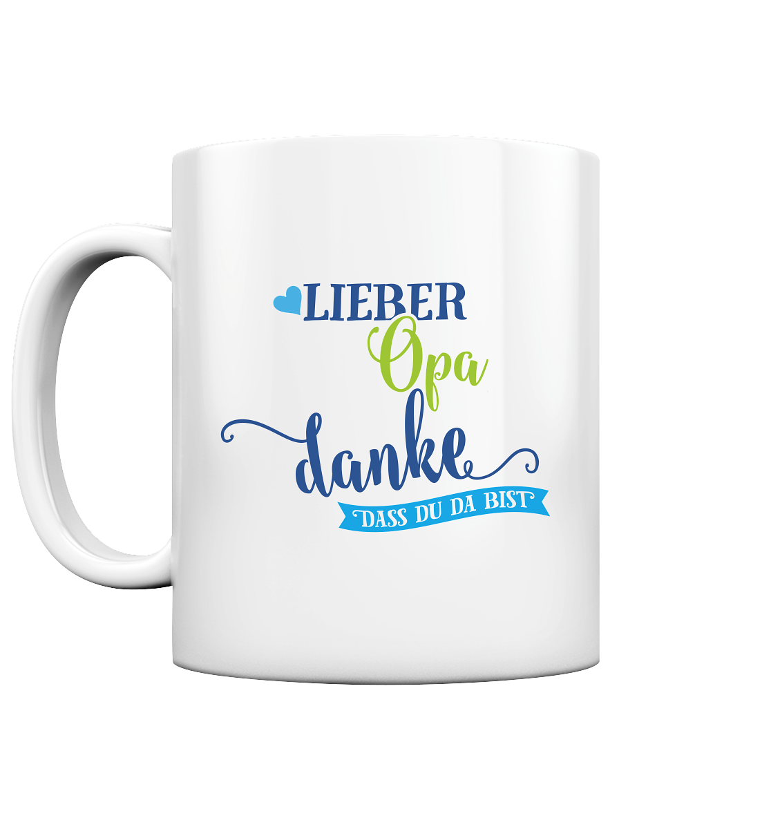 Danke Opa  - Tasse glossy