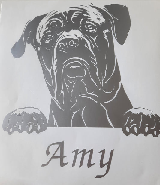 Cane Corso, Aufkleber - Autoauflkeber, Vinylaufklber