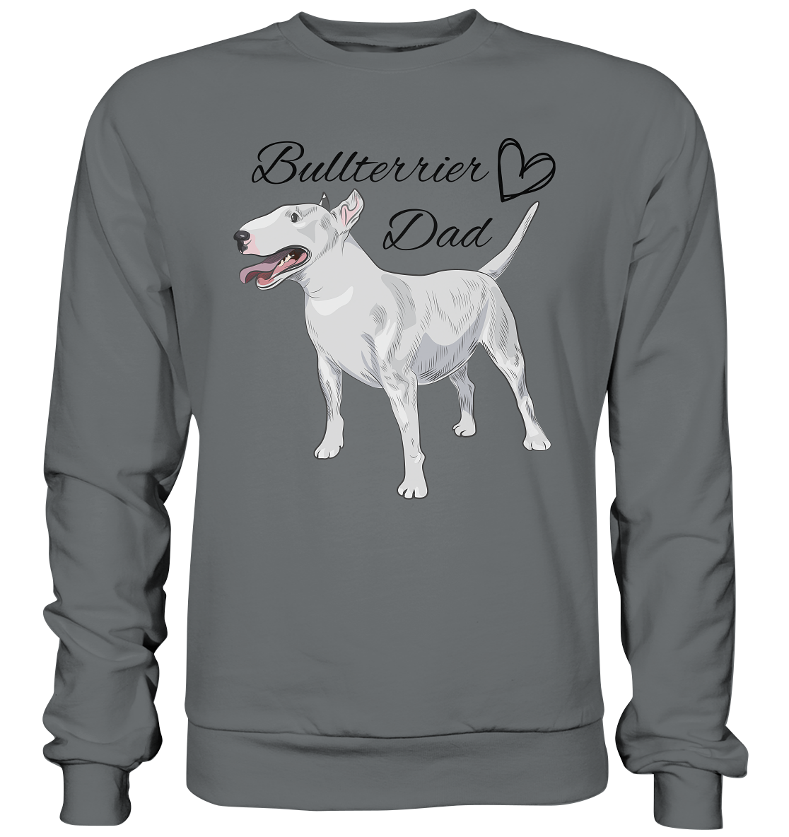 Bullterrier, Miniatur Bullterrier  - Basic Sweatshirt