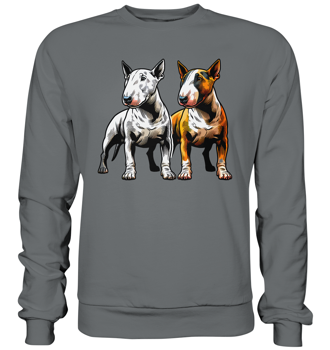 Bullterrier, Miniatur Bullterrier  - Basic Sweatshirt