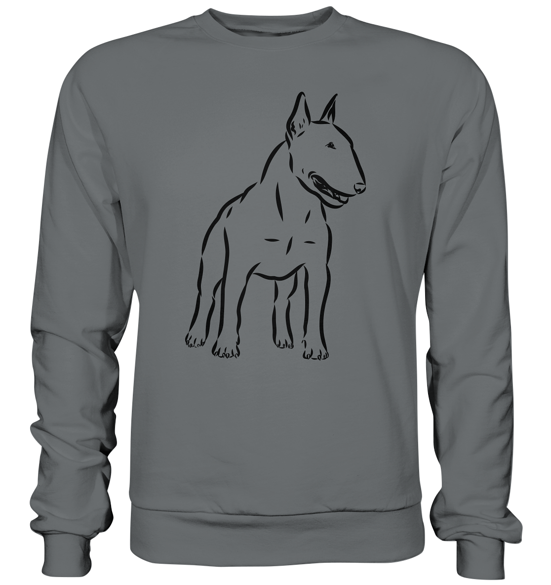 Bullterrier, Miniatur Bullterrier  - Basic Sweatshirt