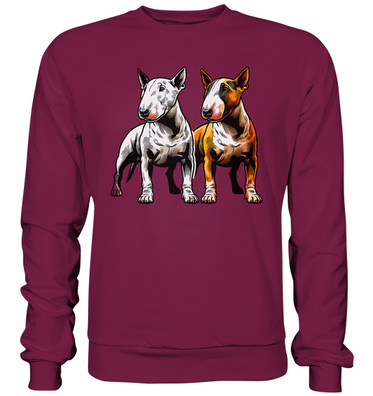 Bullterrier, Miniatur Bullterrier  - Basic Sweatshirt