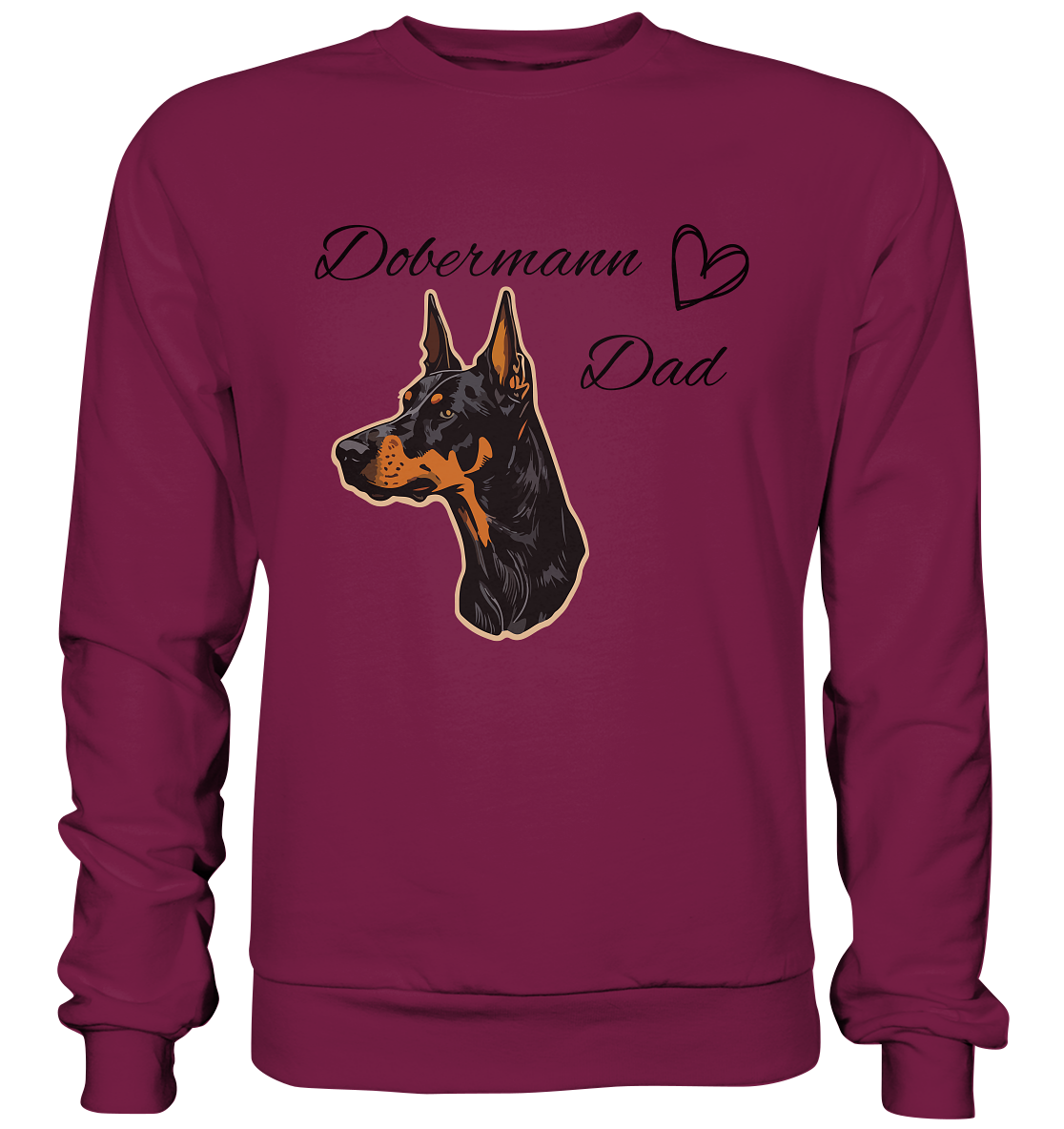 Dobermann Dad - Basic Sweatshirt