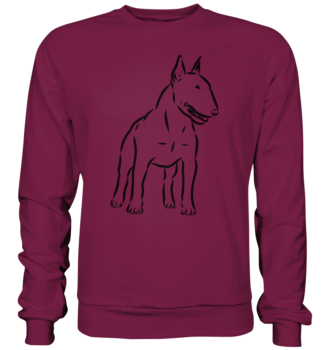 Bullterrier, Miniatur Bullterrier  - Basic Sweatshirt