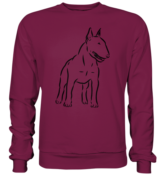 Bullterrier, Miniatur Bullterrier  - Basic Sweatshirt
