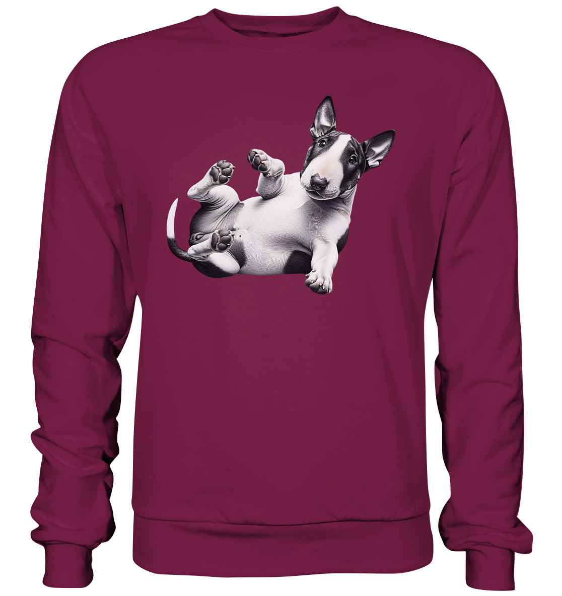 Bullterrier, Miniatur Bullterrier  - Basic Sweatshirt