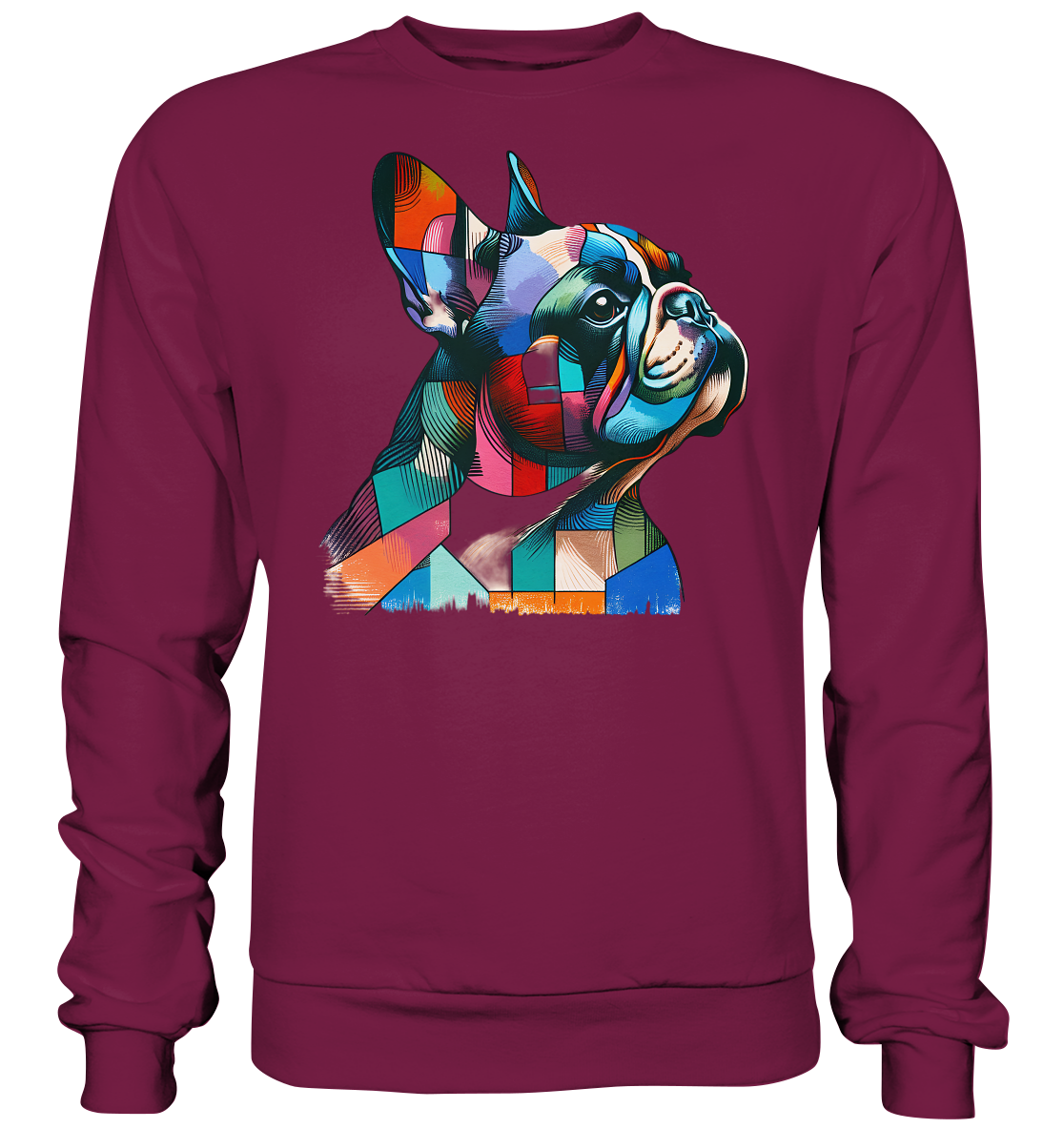 Französische Bulldogge  - Basic Sweatshirt