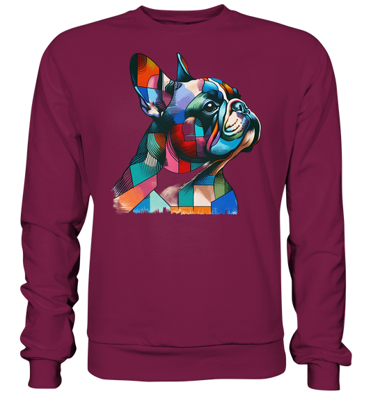 Französische Bulldogge  - Basic Sweatshirt