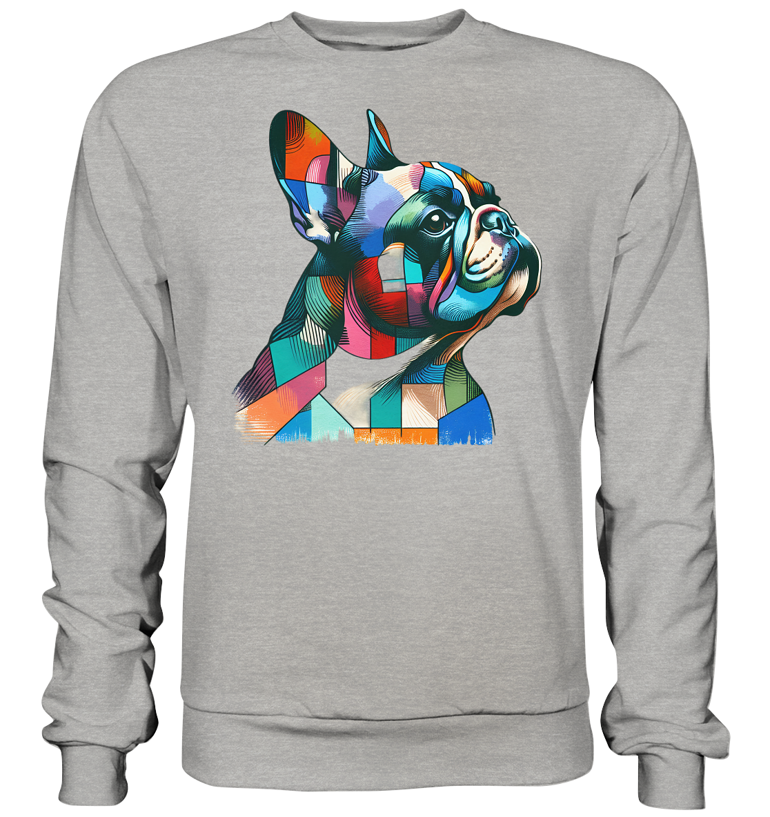 Französische Bulldogge  - Basic Sweatshirt