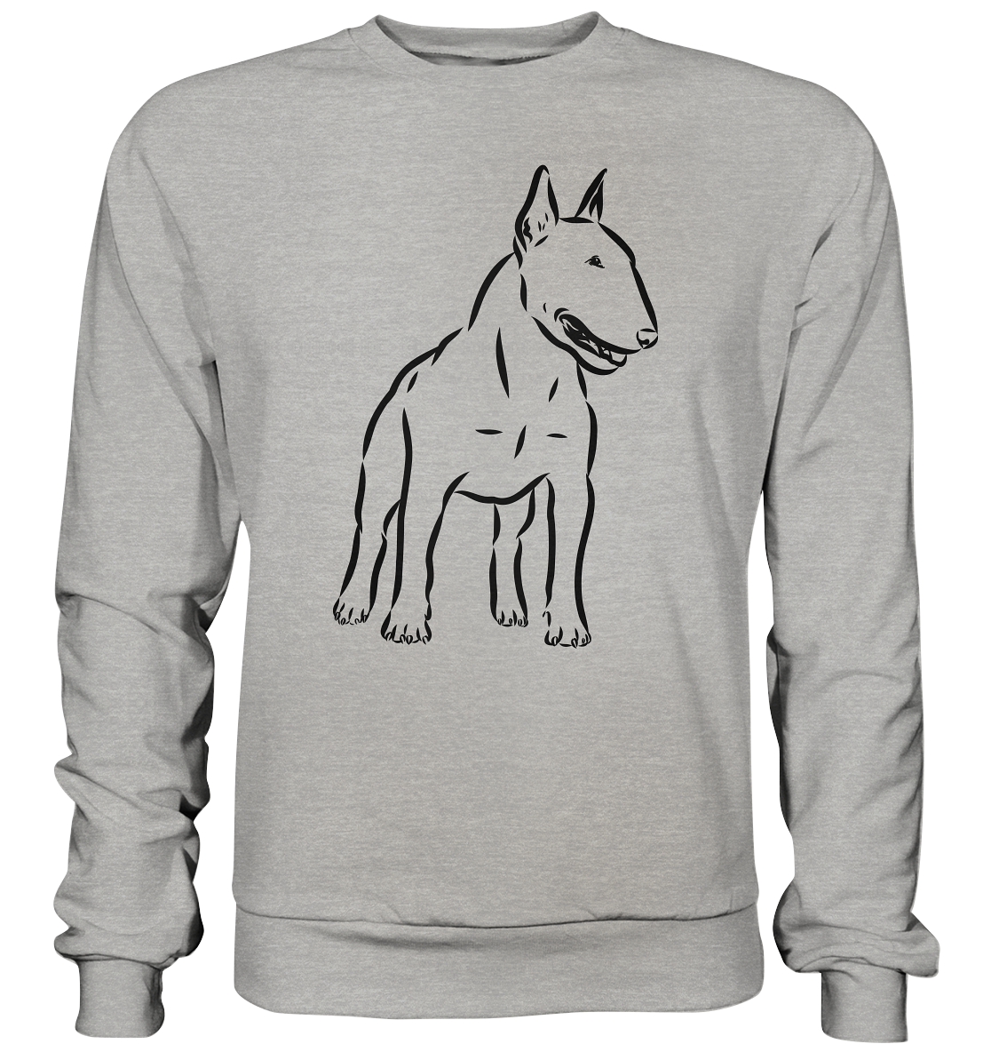 Bullterrier, Miniatur Bullterrier  - Basic Sweatshirt