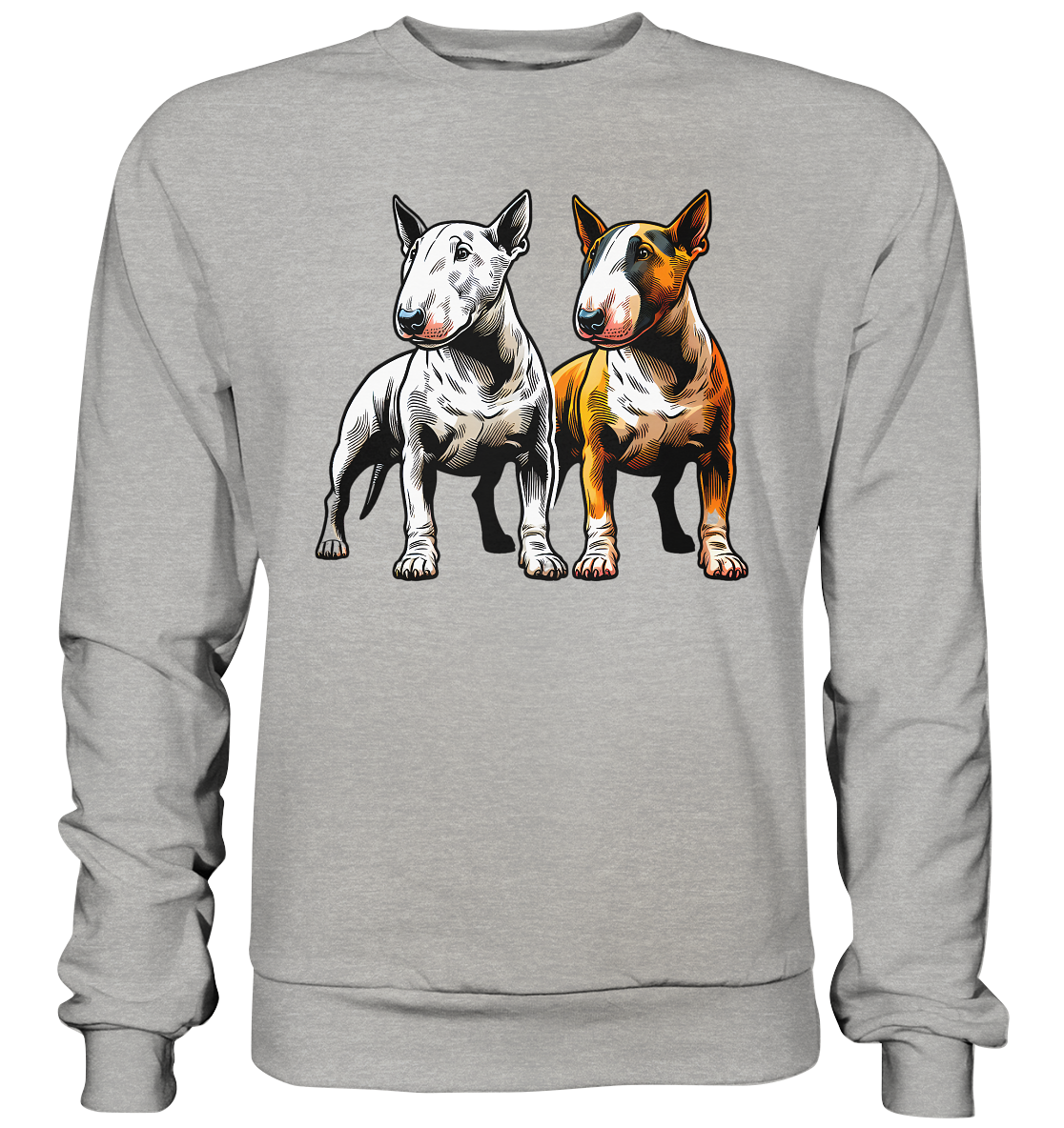 Bullterrier, Miniatur Bullterrier  - Basic Sweatshirt