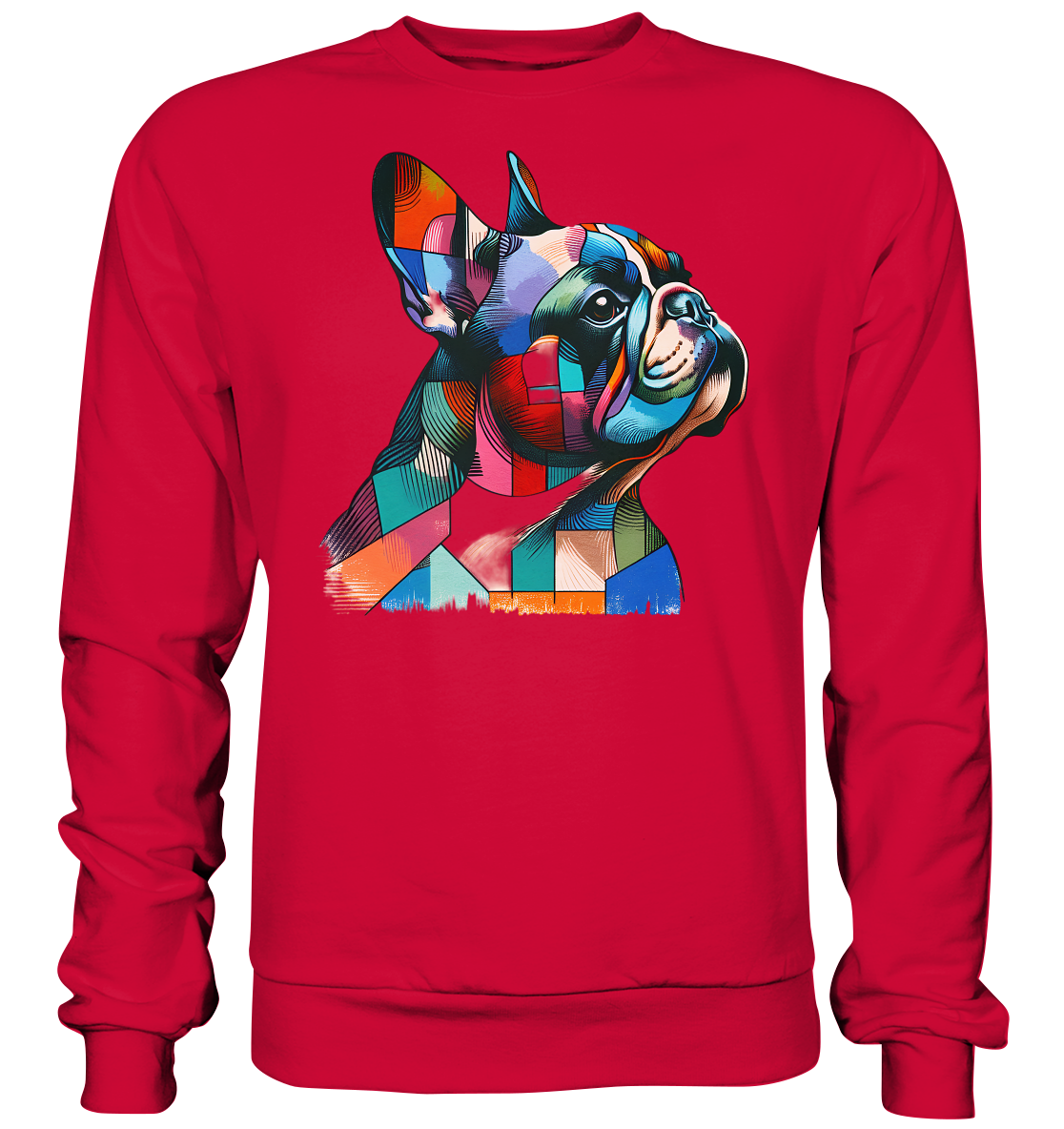 Französische Bulldogge  - Basic Sweatshirt