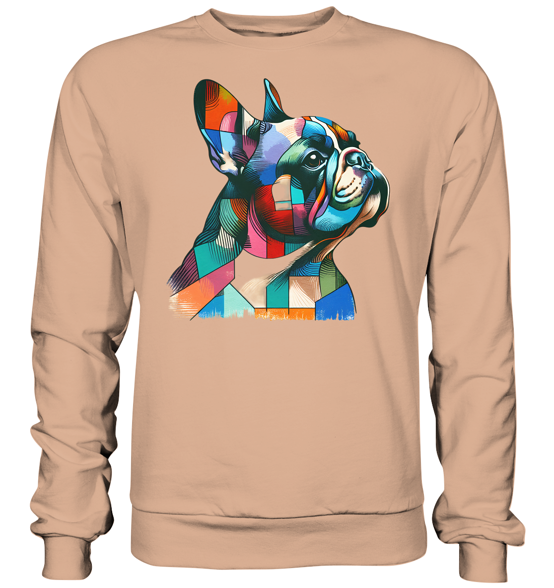 Französische Bulldogge  - Basic Sweatshirt
