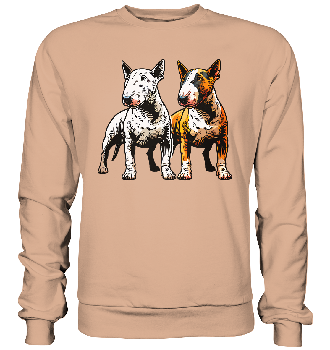 Bullterrier, Miniatur Bullterrier  - Basic Sweatshirt