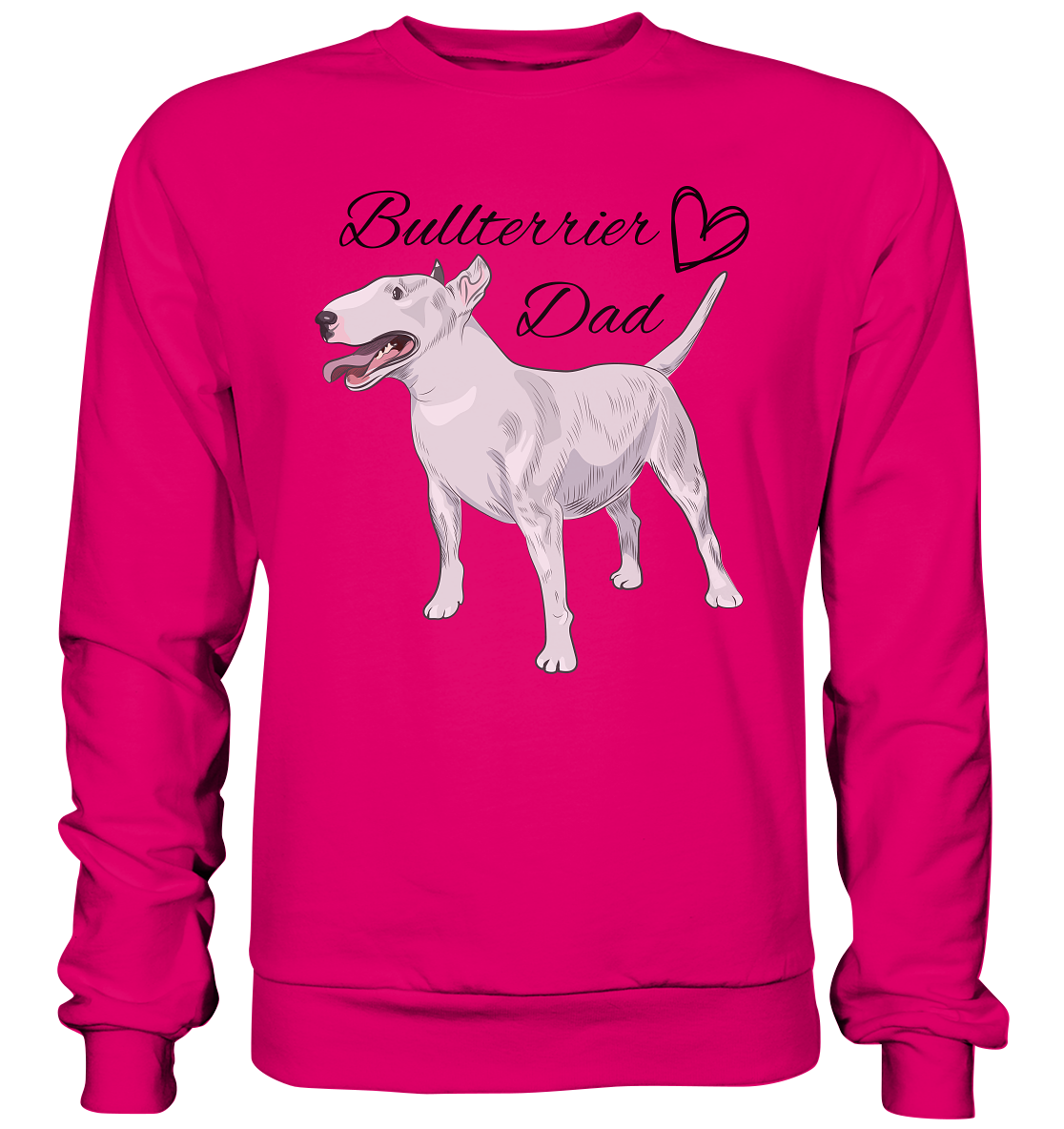 Bullterrier, Miniatur Bullterrier  - Basic Sweatshirt