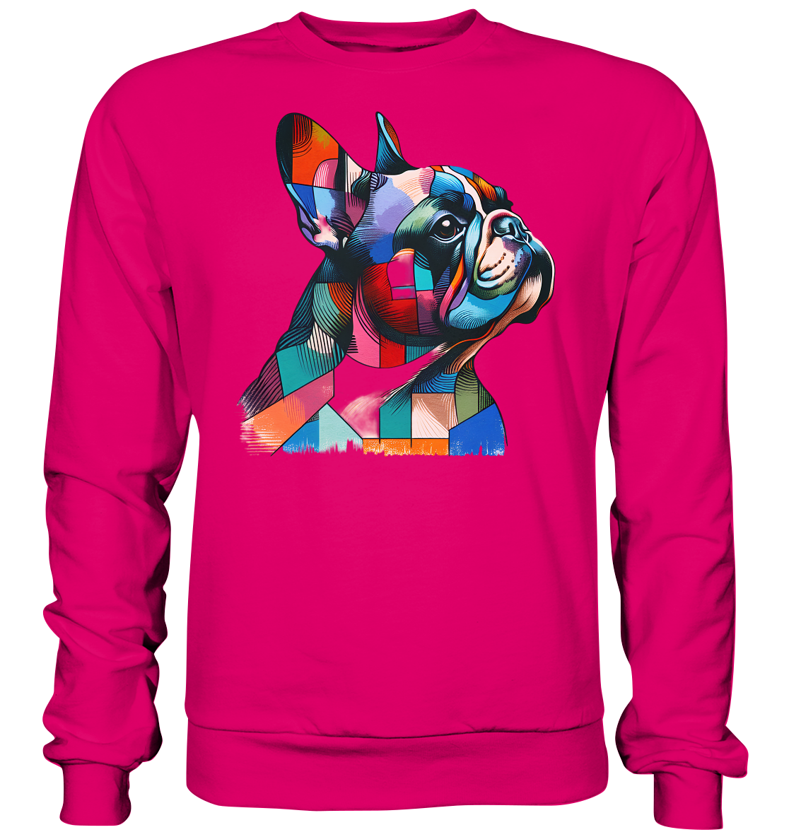 Französische Bulldogge  - Basic Sweatshirt