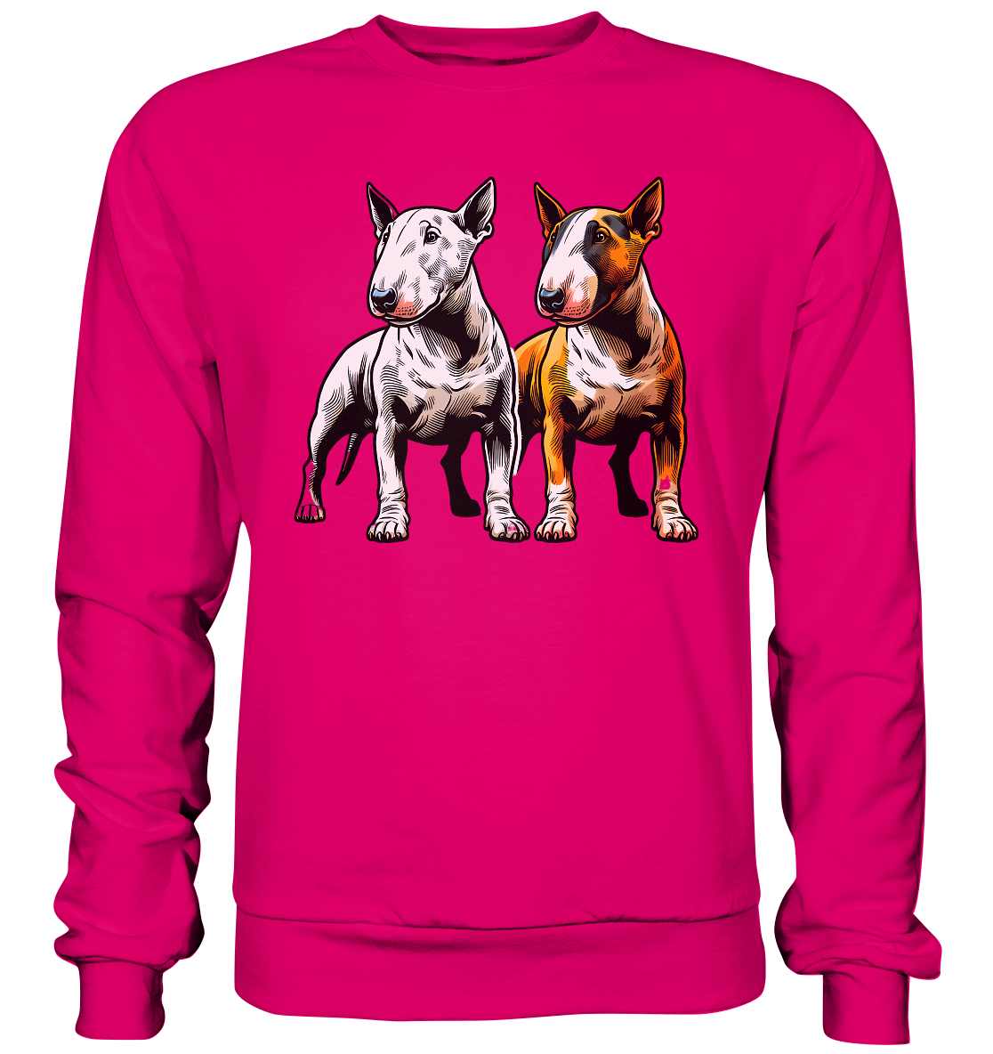 Bullterrier, Miniatur Bullterrier  - Basic Sweatshirt