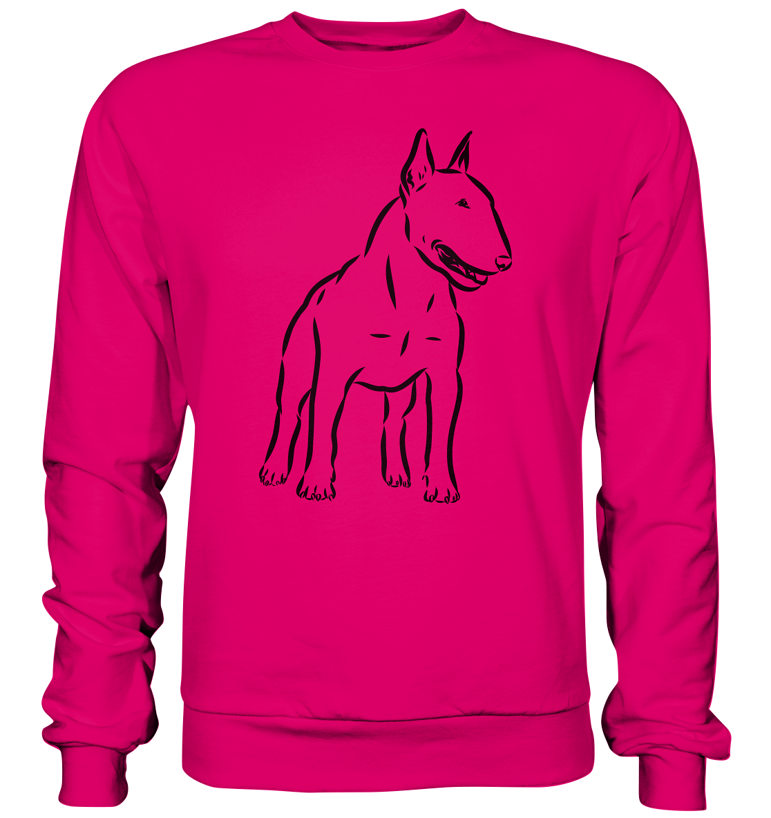 Bullterrier, Miniatur Bullterrier  - Basic Sweatshirt