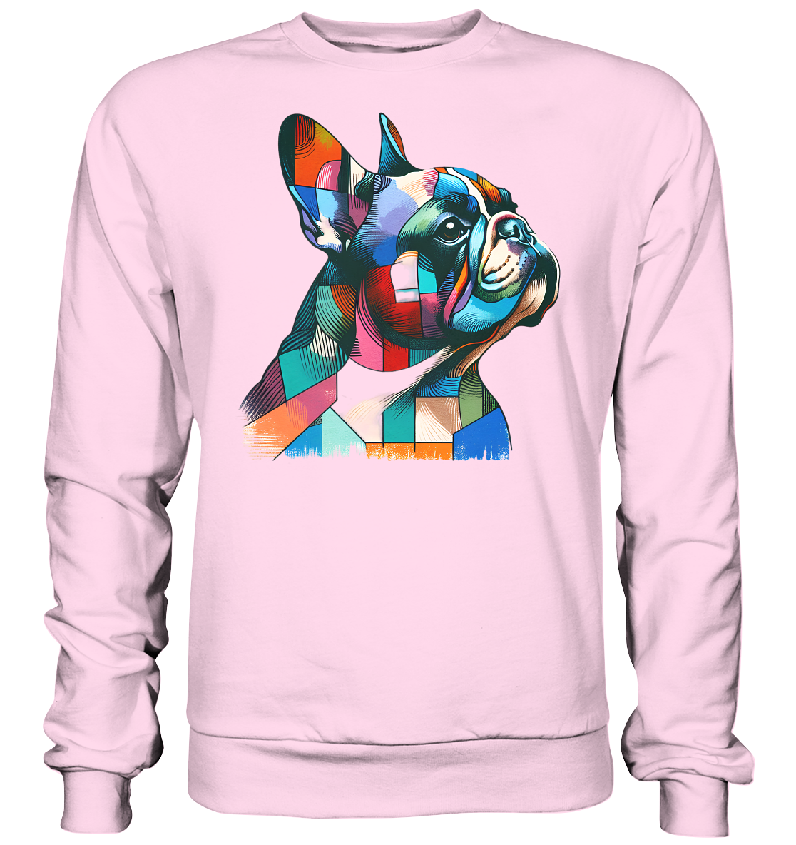 Französische Bulldogge  - Basic Sweatshirt