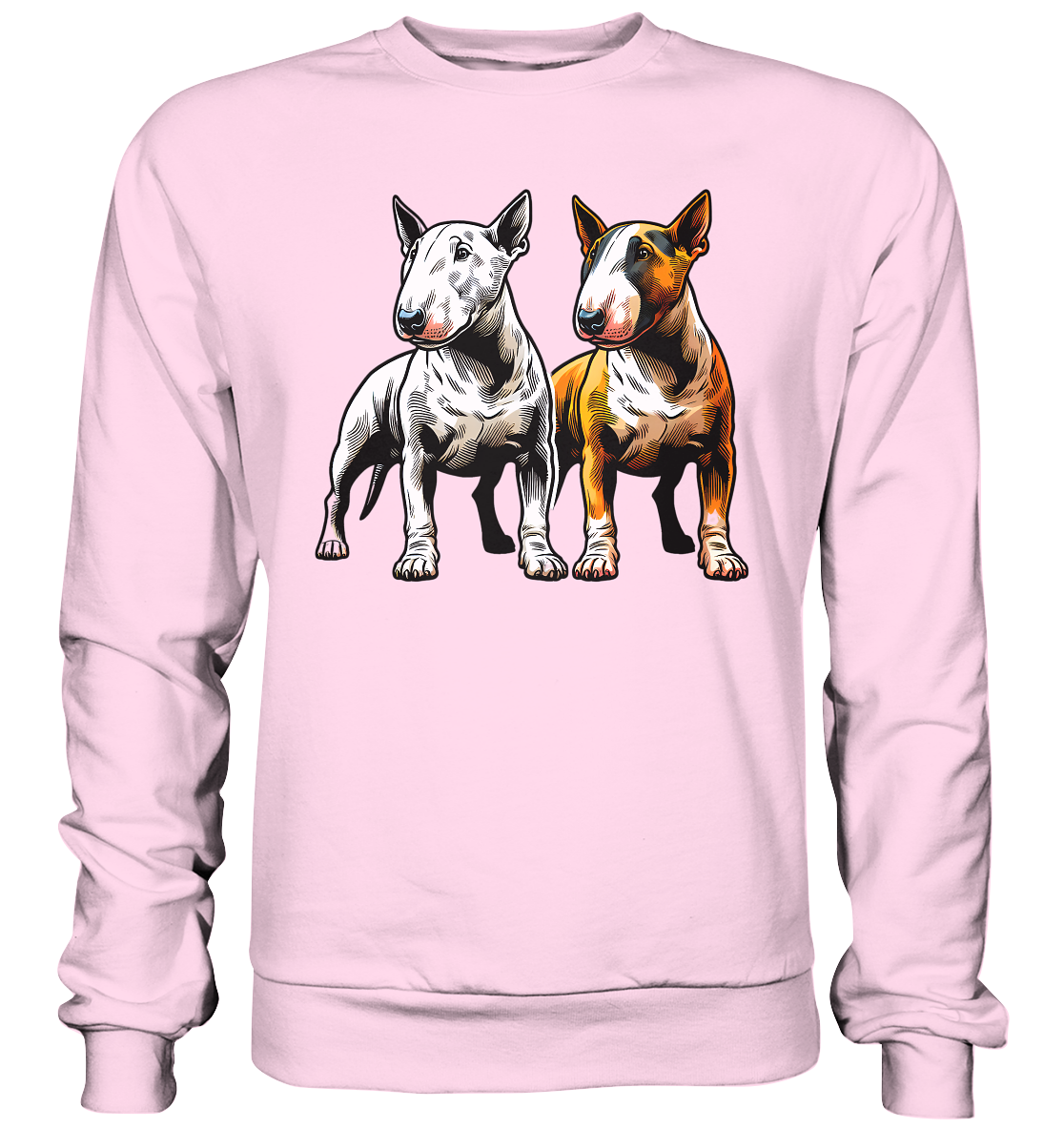 Bullterrier, Miniatur Bullterrier  - Basic Sweatshirt