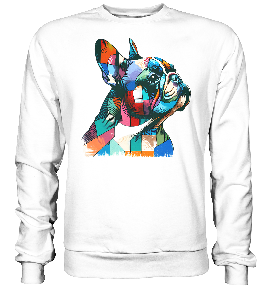 Französische Bulldogge  - Basic Sweatshirt