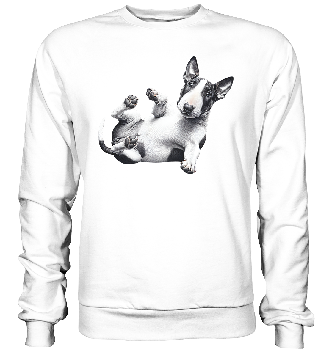 Bullterrier, Miniatur Bullterrier  - Basic Sweatshirt