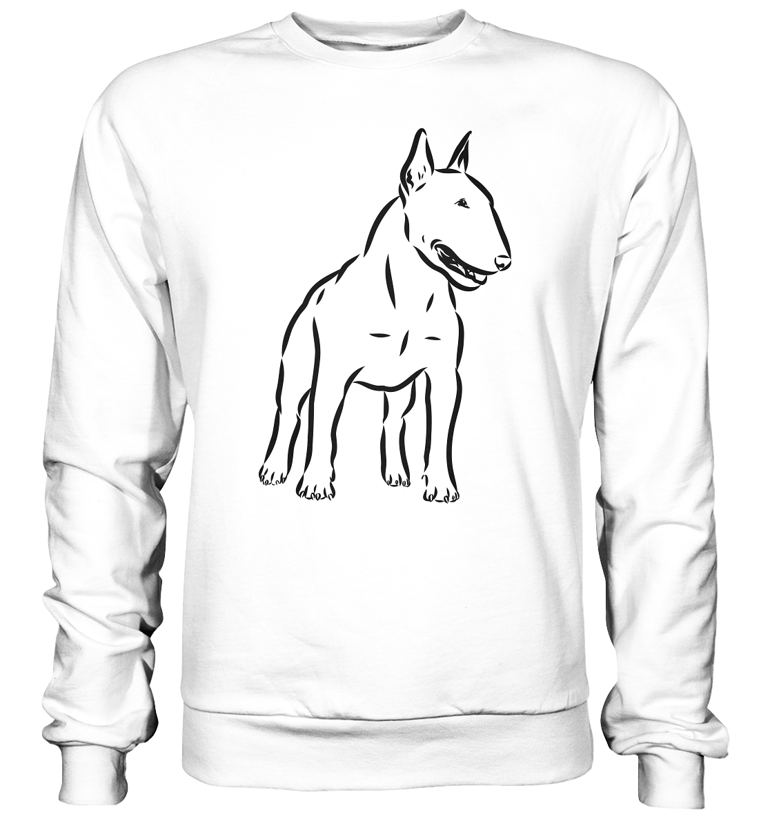 Bullterrier, Miniatur Bullterrier  - Basic Sweatshirt