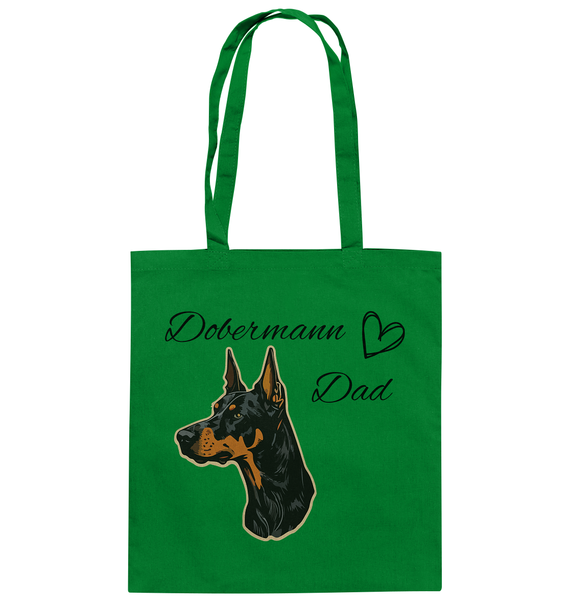 Dobermann Dad - Baumwolltasche