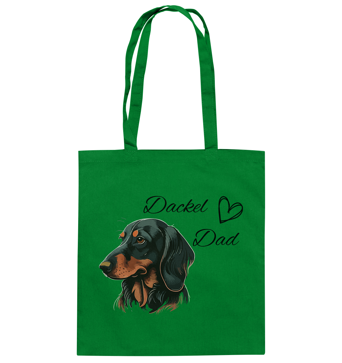 Dackel Dad  - Baumwolltasche