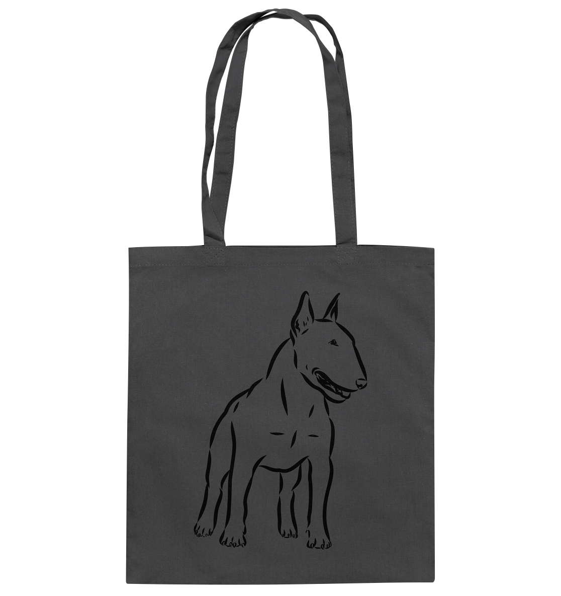 Bullterrier, Miniatur Bullterrier  - Baumwolltasche
