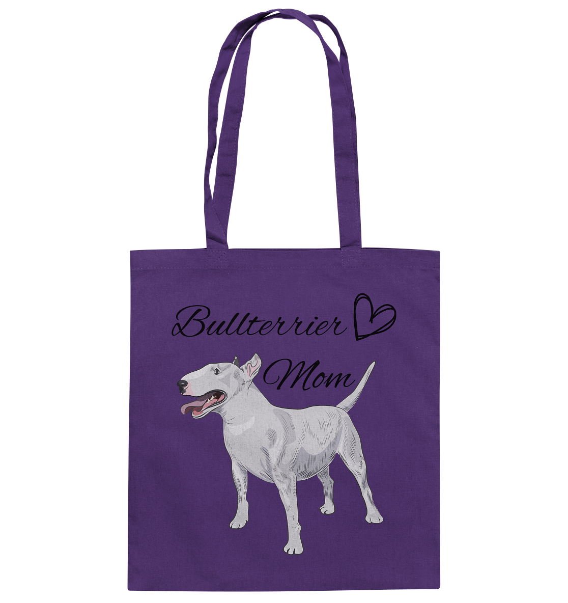 Bullterrier, Miniatur Bullterrier  - Baumwolltasche