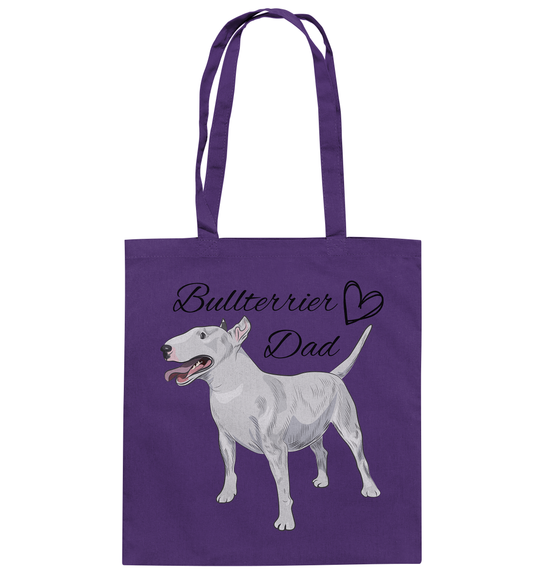 Bullterrier, Miniatur Bullterrier  - Baumwolltasche