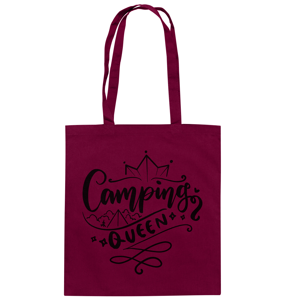Camping Queen - Baumwolltasche
