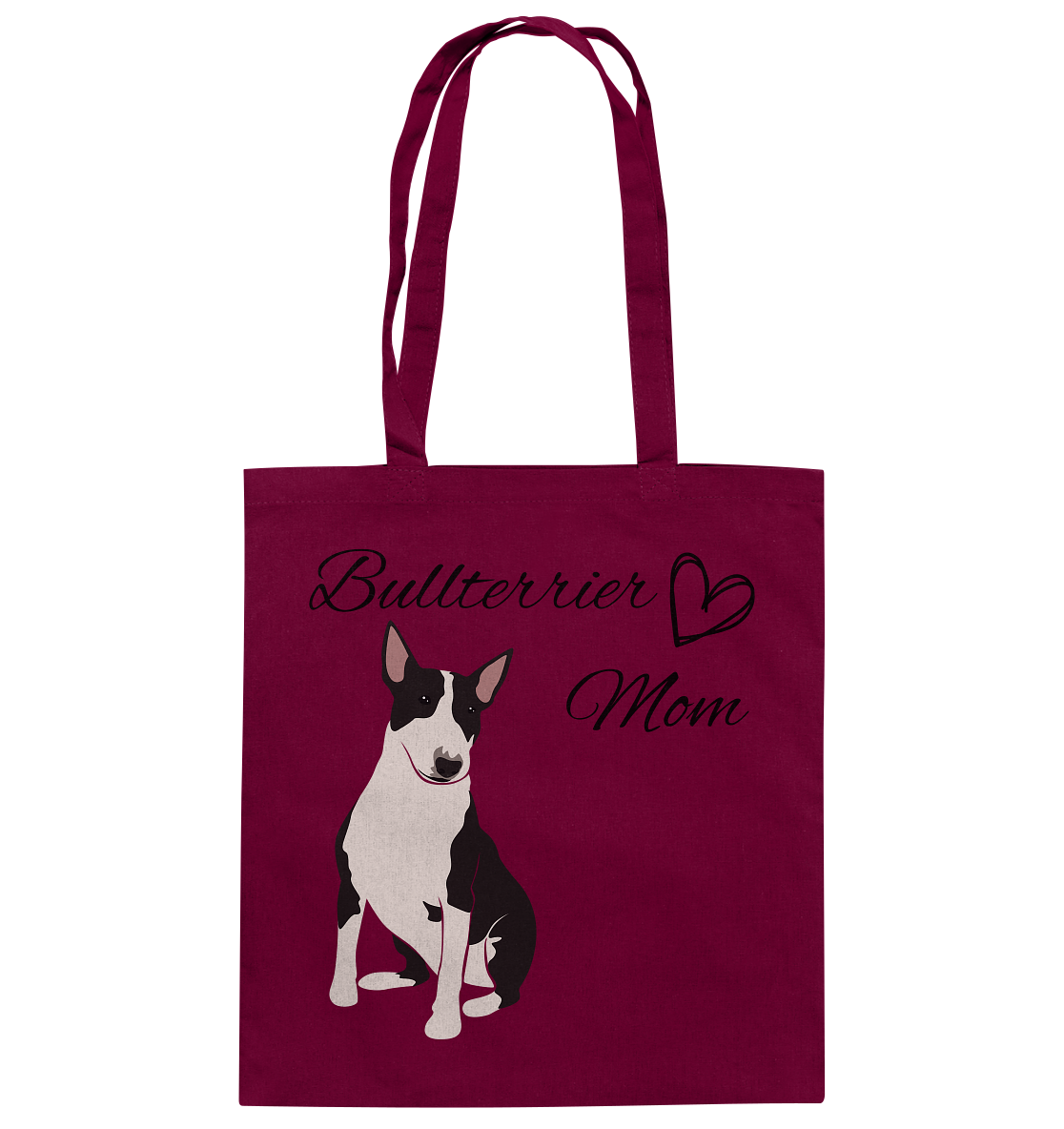 Bullterrier, Miniatur Bullterrier  - Baumwolltasche