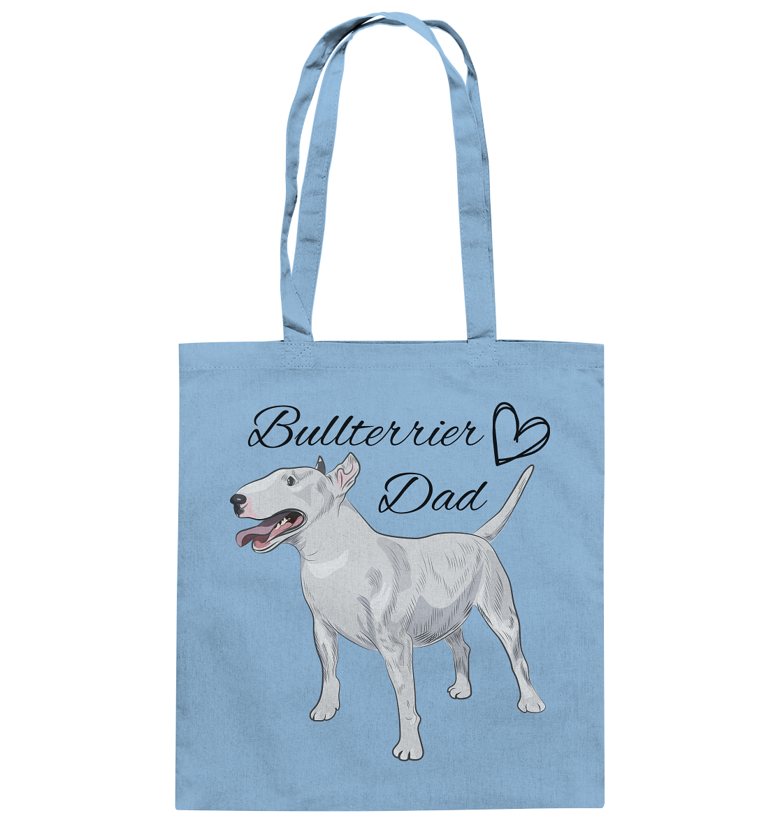 Bullterrier, Miniatur Bullterrier  - Baumwolltasche