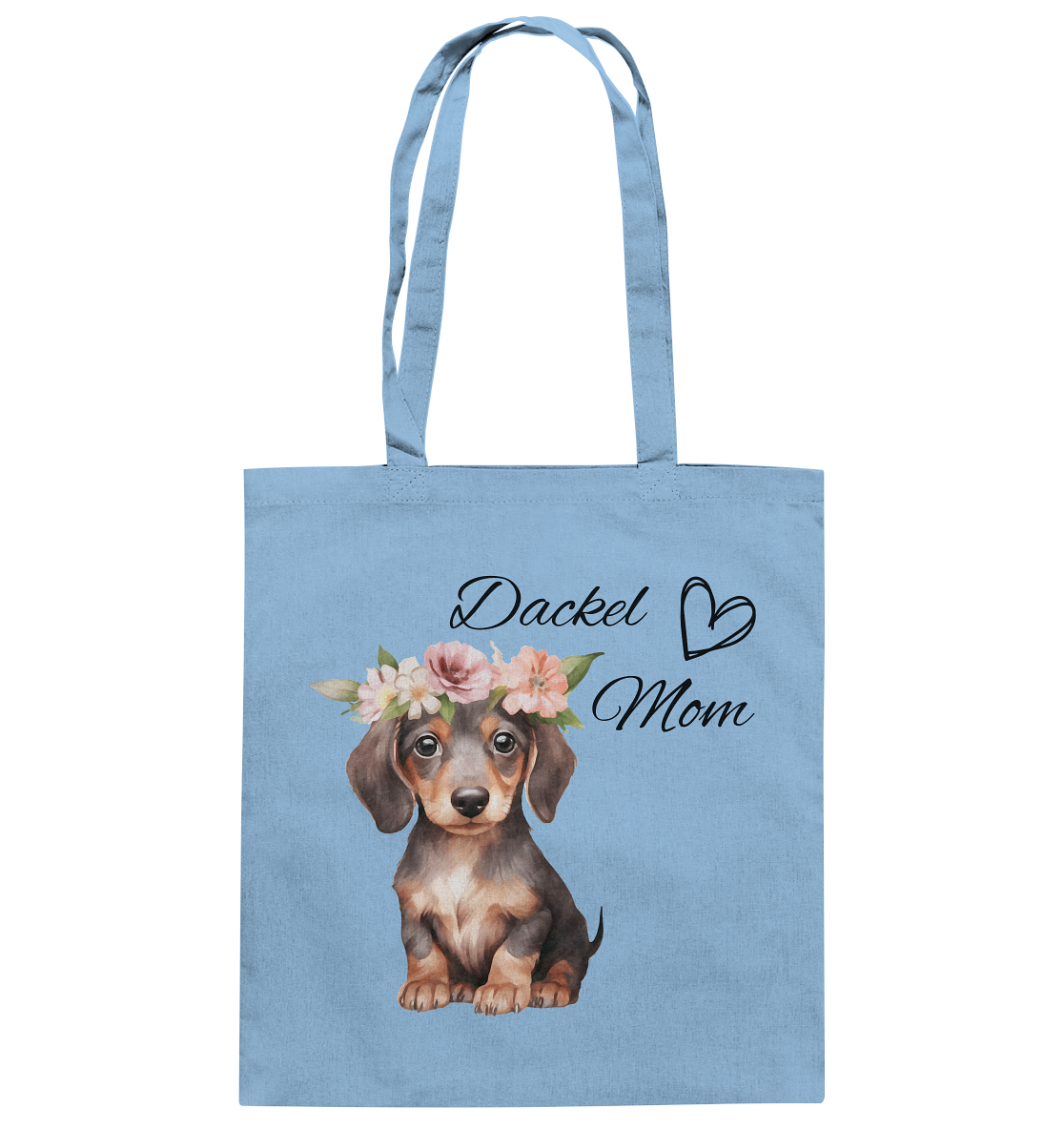 Dackel Mom - Baumwolltasche