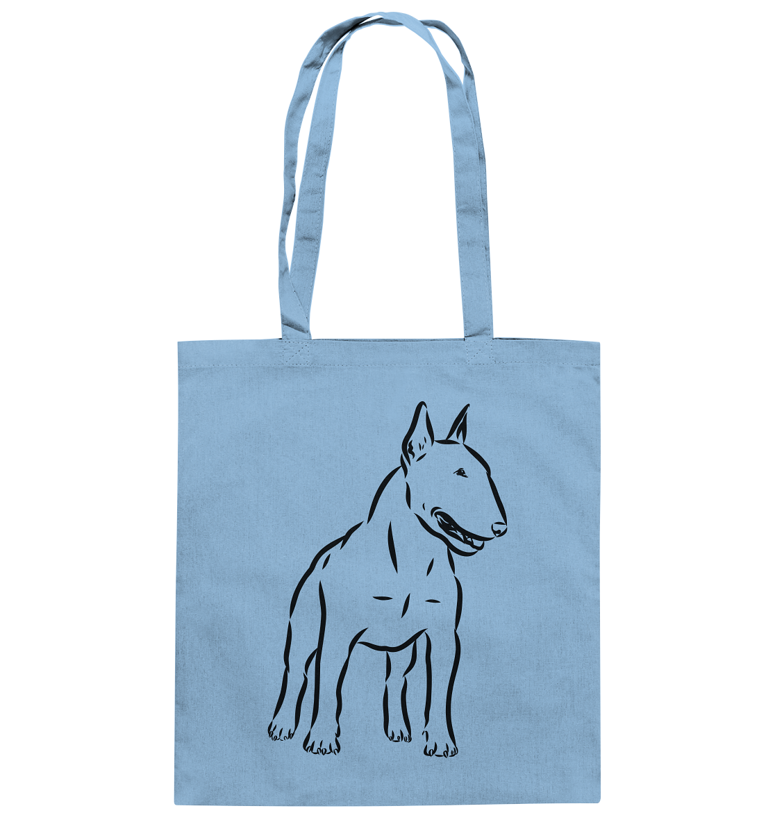 Bullterrier, Miniatur Bullterrier  - Baumwolltasche