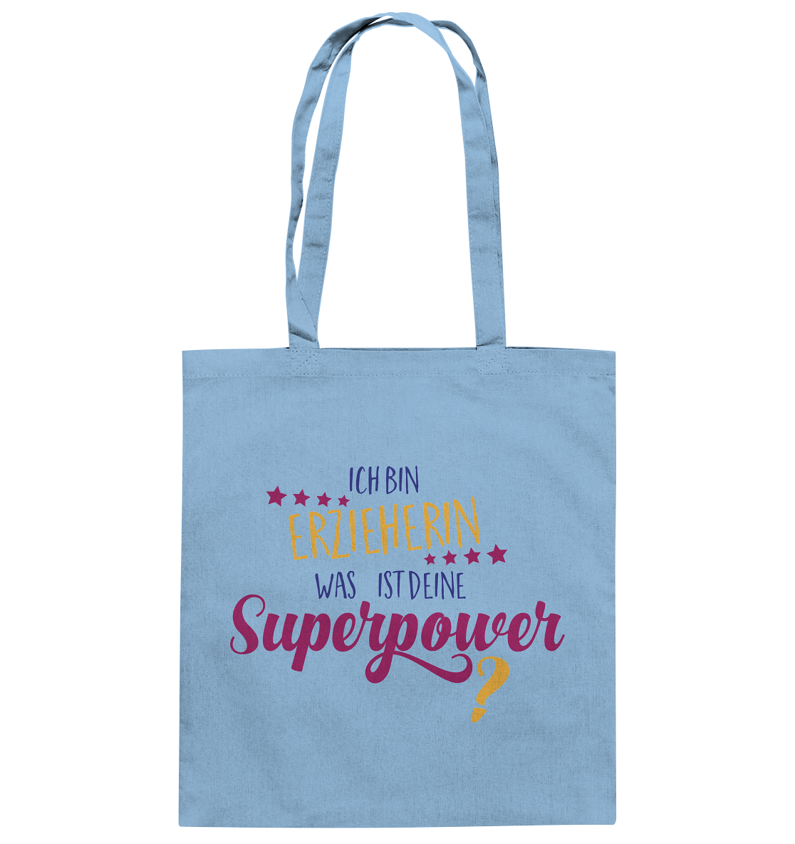Ich bin Erzieherin - Baumwolltasche