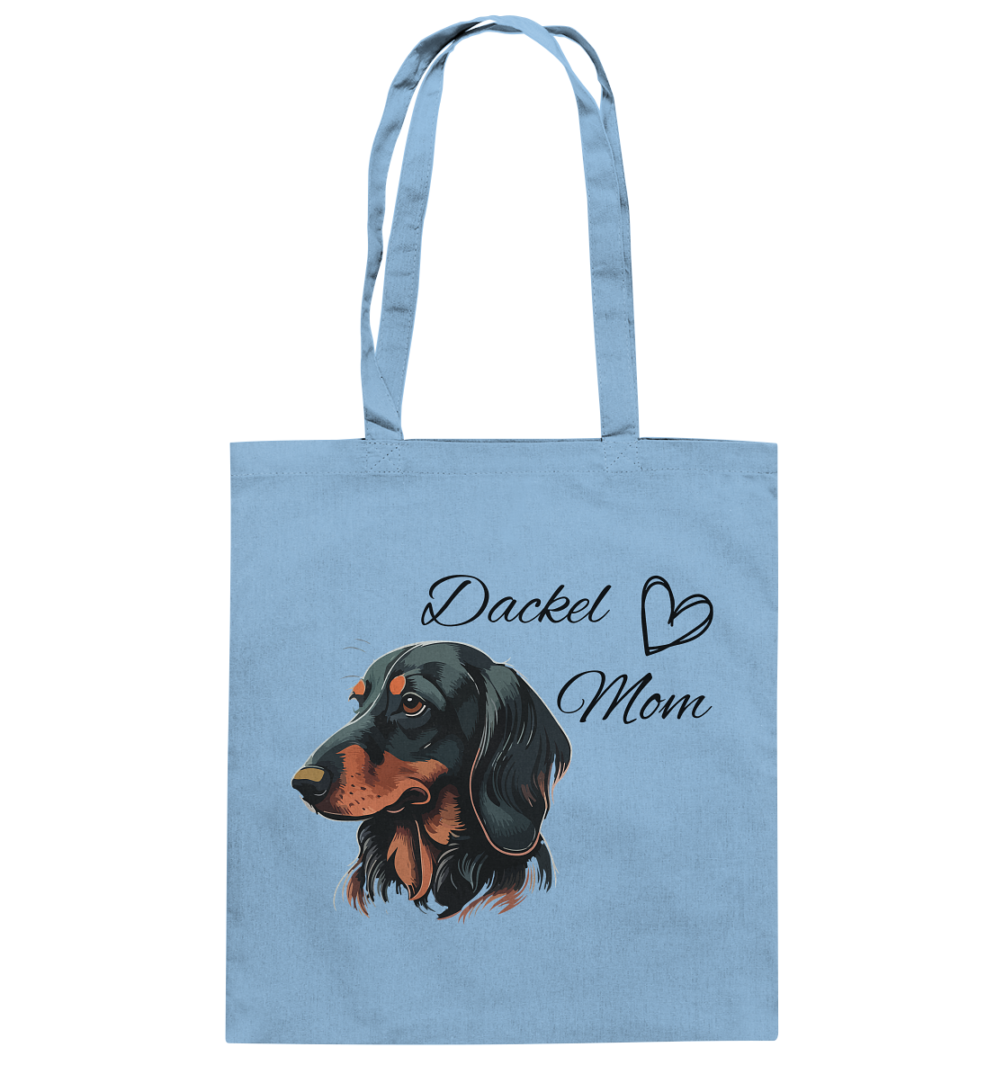 Dackel Mom - Baumwolltasche