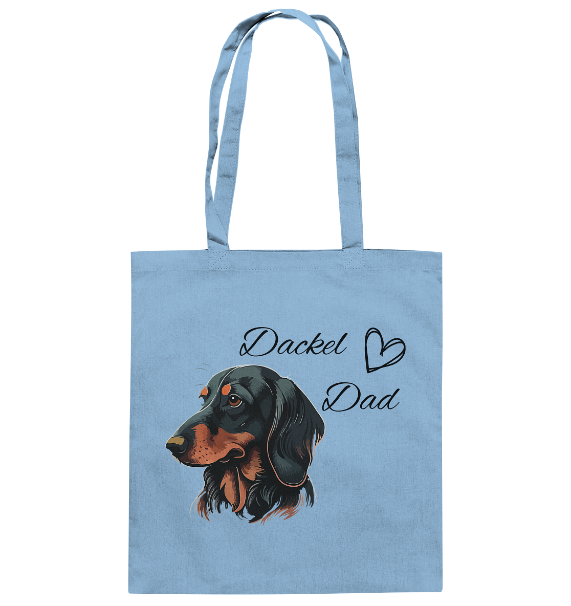 Dackel Dad  - Baumwolltasche