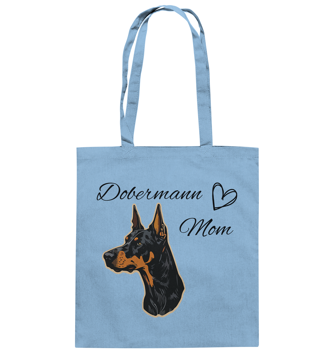 Dobermann Mom - Baumwolltasche