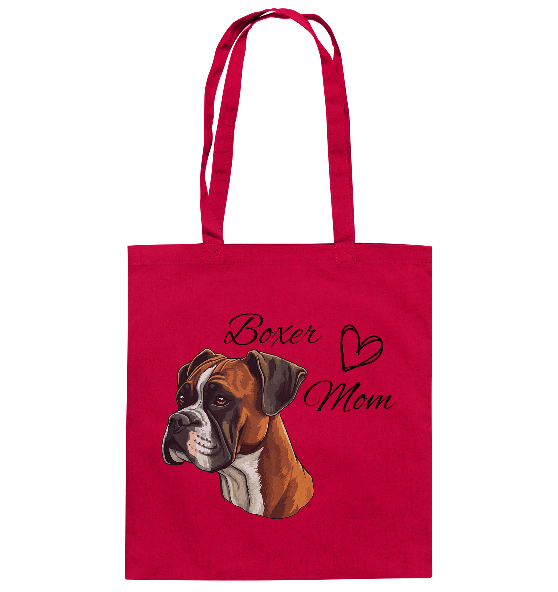 Boxer Mom - Baumwolltasche