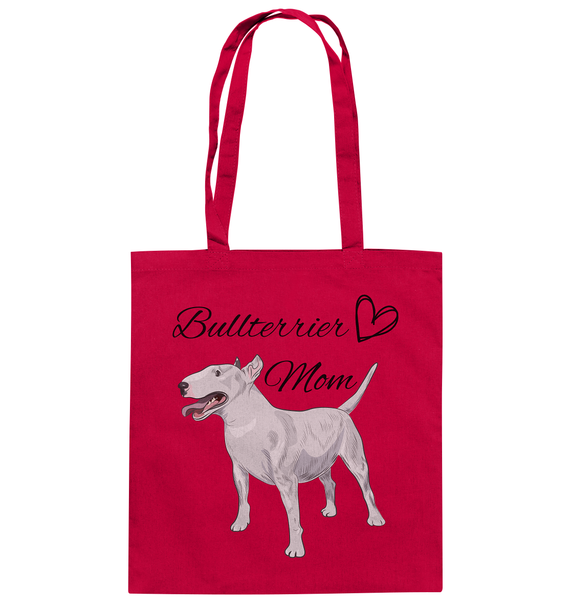 Bullterrier, Miniatur Bullterrier  - Baumwolltasche
