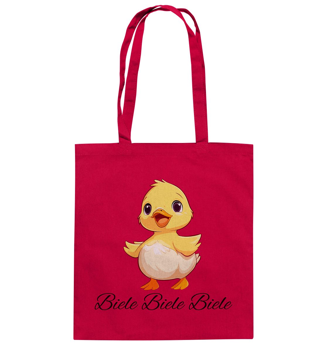 Entchen, Biele, Biele, Biele,  - Baumwolltasche