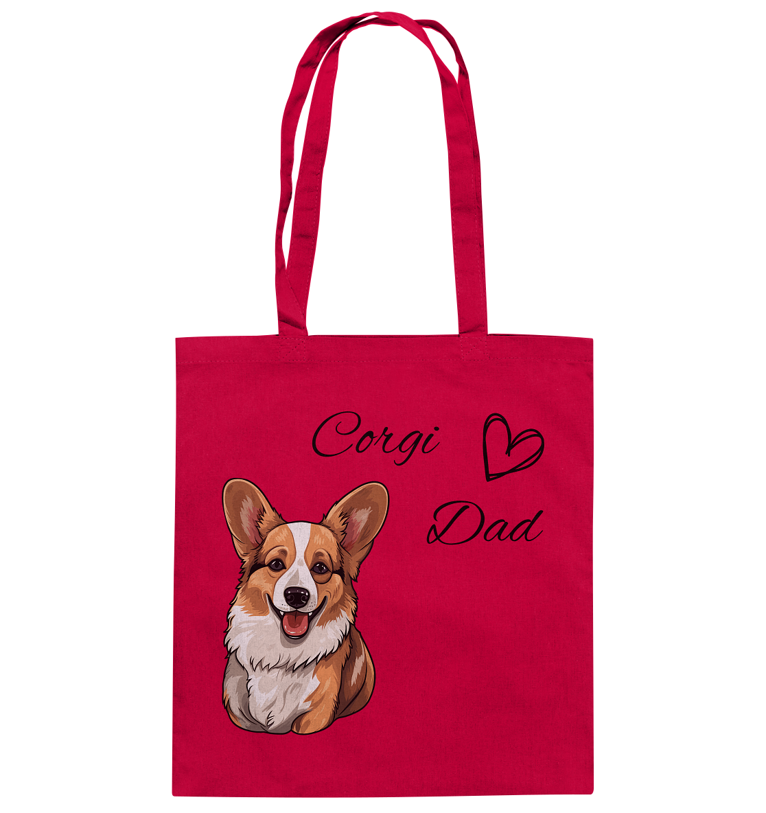 Corgi Dad - Baumwolltasche
