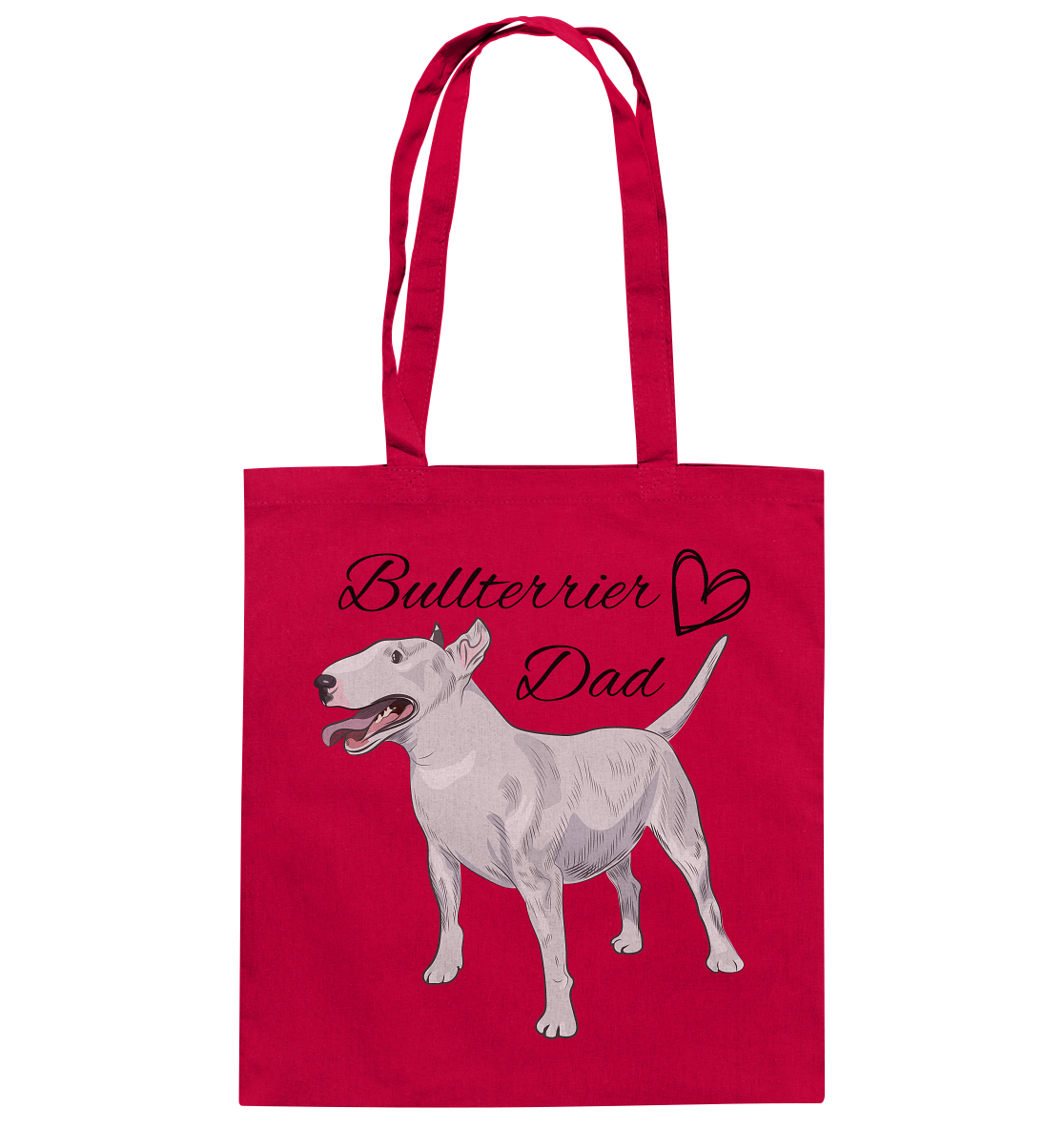 Bullterrier, Miniatur Bullterrier  - Baumwolltasche