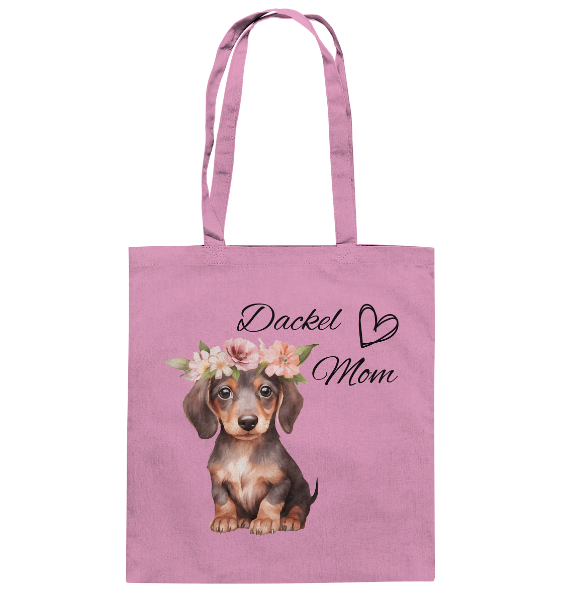 Dackel Mom - Baumwolltasche